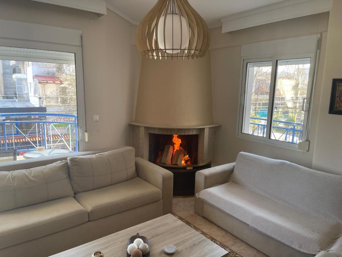 Lovely And Sunny Apartament 300M From Beach!! Peraia  ภายนอก รูปภาพ